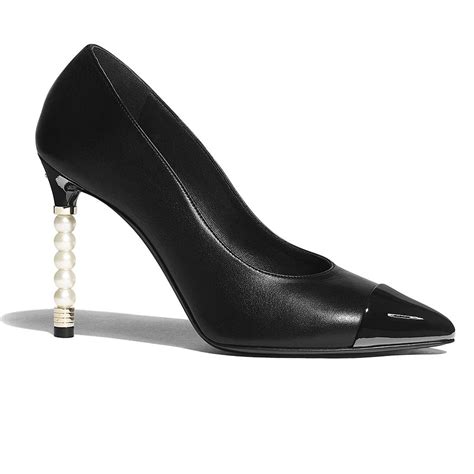 chaussure femme chanel|Chanel women's high heel shoes.